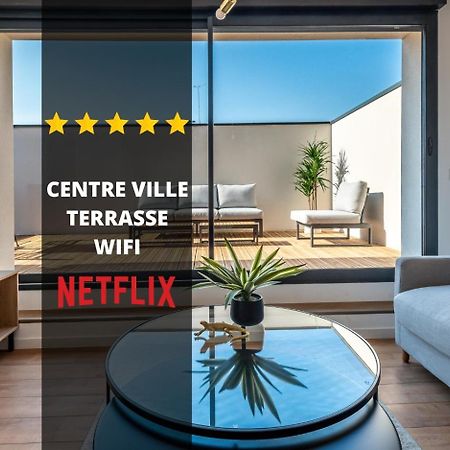 Downtown Rooftop - Centre Ville - Wifi - Terrasse - Netflix Amiens Zewnętrze zdjęcie