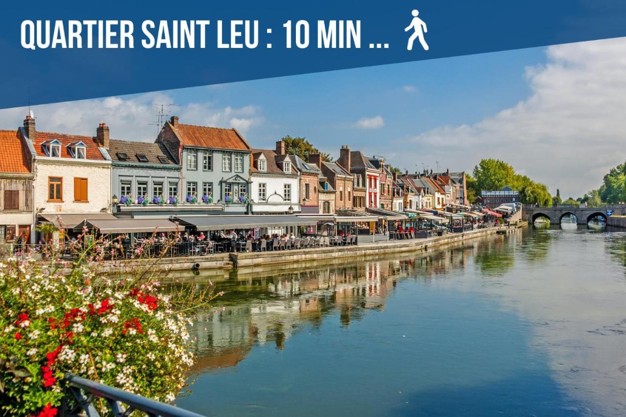 Downtown Rooftop - Centre Ville - Wifi - Terrasse - Netflix Amiens Zewnętrze zdjęcie