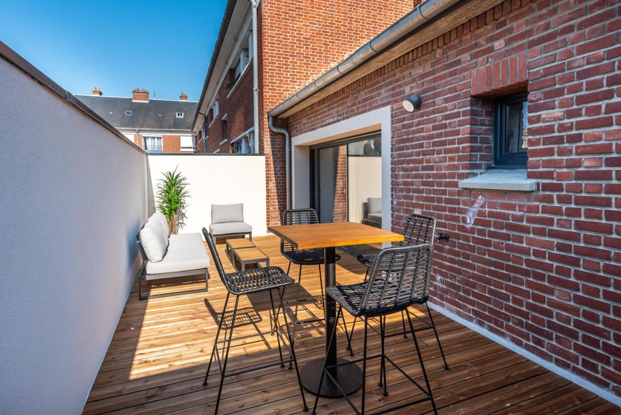 Downtown Rooftop - Centre Ville - Wifi - Terrasse - Netflix Amiens Zewnętrze zdjęcie